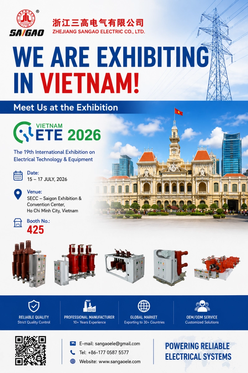 SANGAO در ویتنام ETE & Greenergy Expo 2026 شرکت می کند